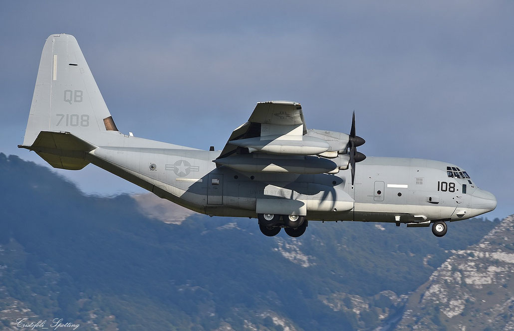 167108  QB-108  KC-130J  382-5577  VMGR-352 @ Aviano ©  2022 Piti Spotter Club Verona