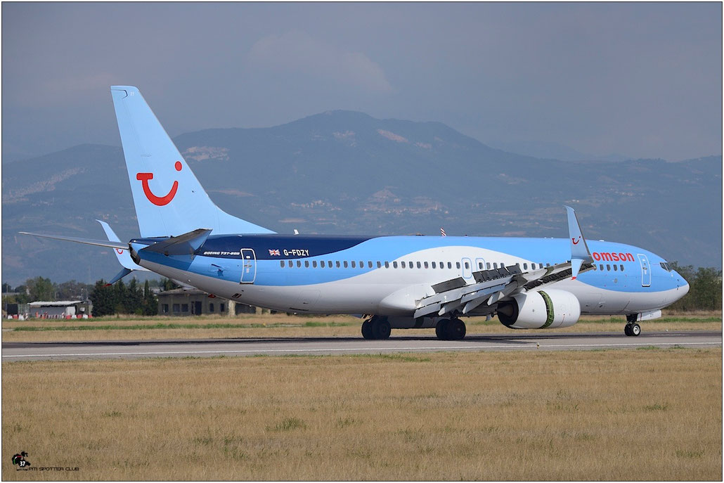 G-FDZY B737-8K5 37261/3844 Thomson Airways @ Aeroporto di Verona © Piti Spotter Club Verona