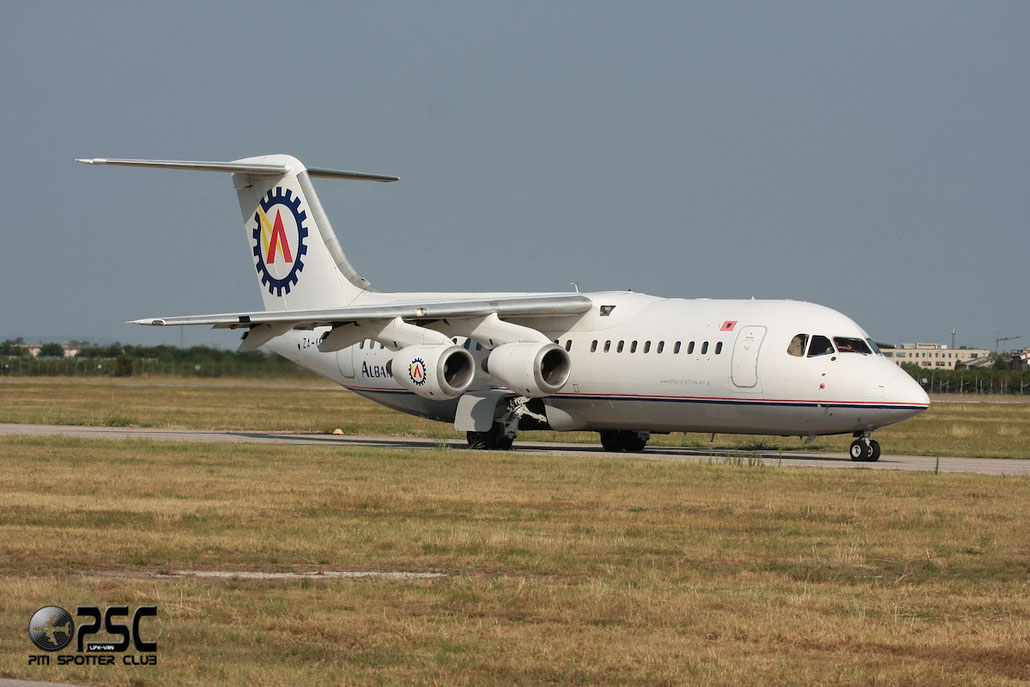 ZA-MEV BAe146-300 E3197 Albanian Airlines