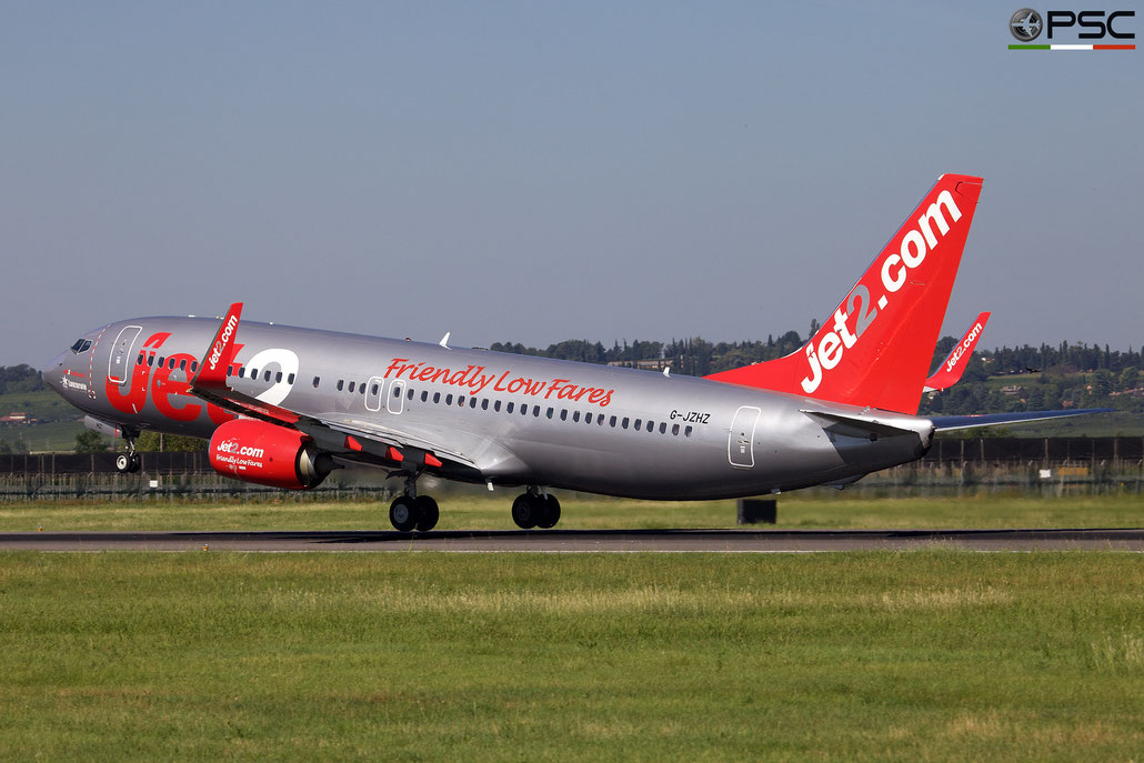 G-JZHZ B737-800 63156/6378 Jet2 @ Aeroporto di Verona - 09/2023  © Piti Spotter Club Verona