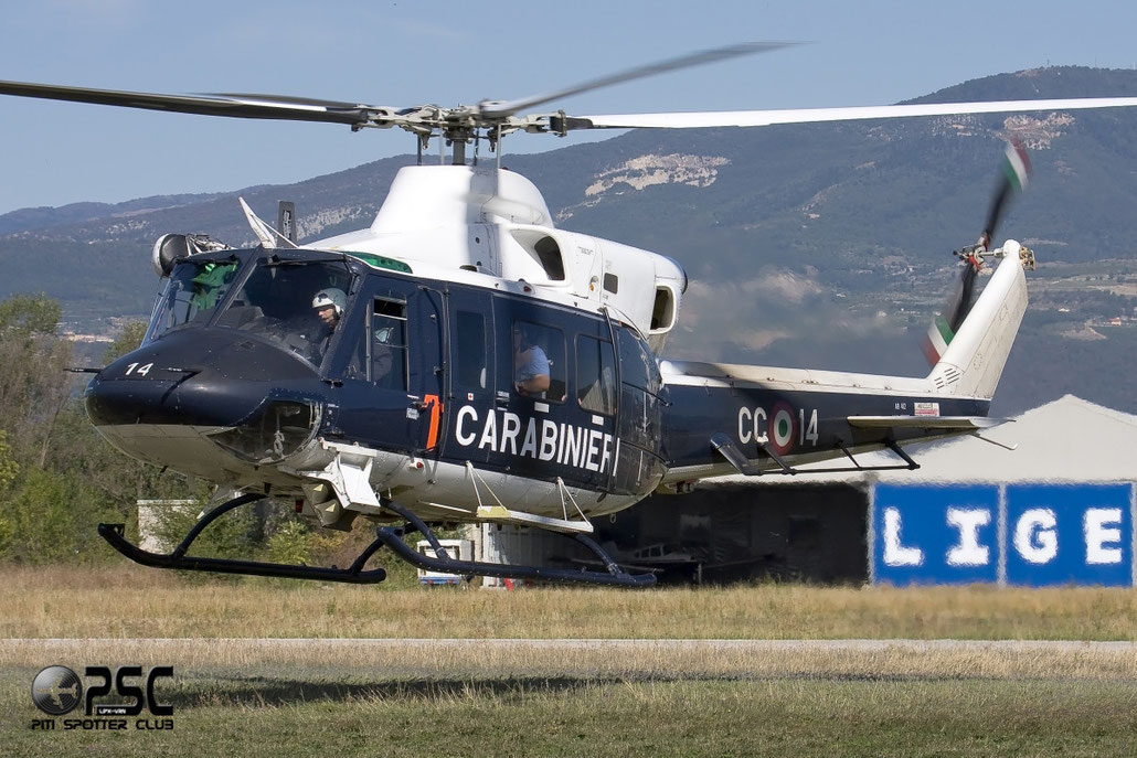 MM81367  CC-14  AB412SP  25591  13° Nucleo Elicotteri @ Aeroporto Verona Boscomantico © Piti Spotter Club Verona
