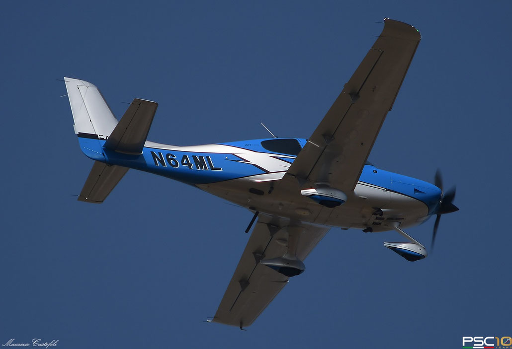 N64ML. Cirrus SR22T-GTS Carbon @ Aeroporto di Verona  03 2022 © Piti Spotter Club Verona