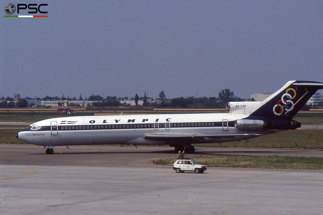 SX-CBF B727-284 19536/433 Olympic Airways © 2018 courtesy of Marco Ceschi - Piti Spotter Club Verona