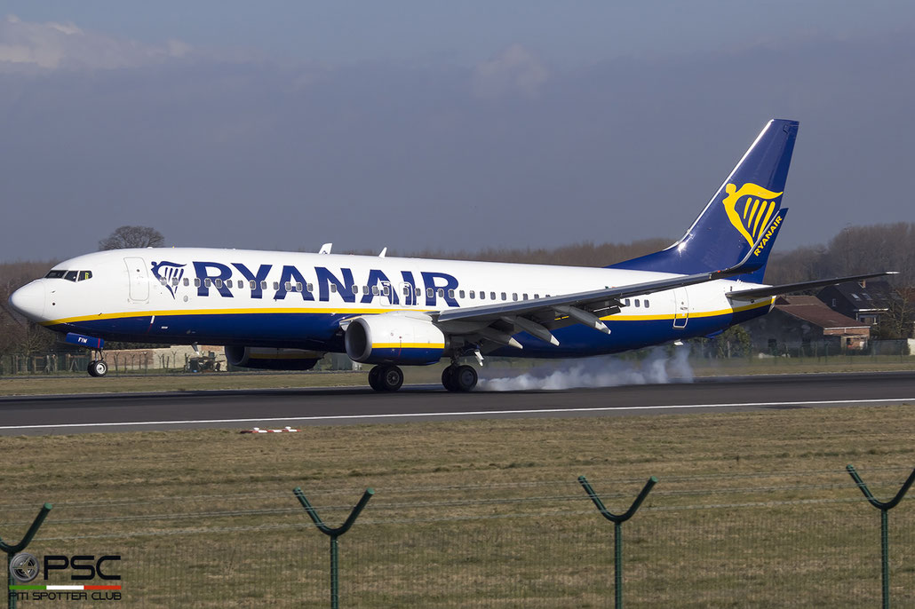 EI-FIW B737-8AS 44706/5625  Ryanair @ Bruxelles Airport 14.03.2018 © Piti Spotter Club Verona