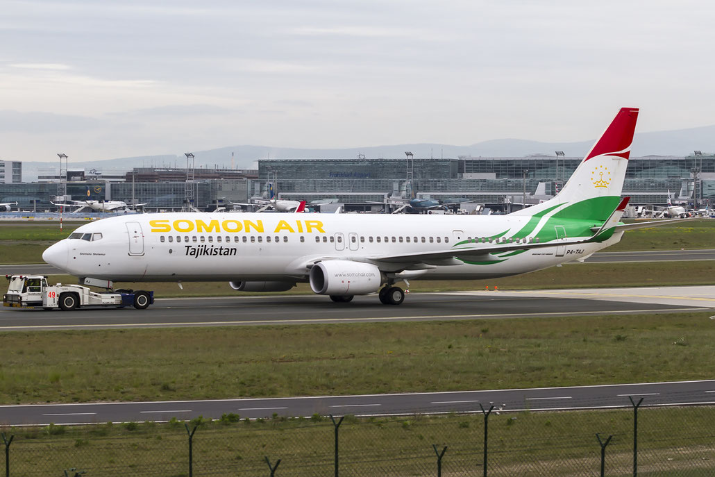 P4-TAJ B737-93YER 40888/3771 Somon Air @ Frankfurt Airport 08.05.2015 © Piti Spotter Club Verona