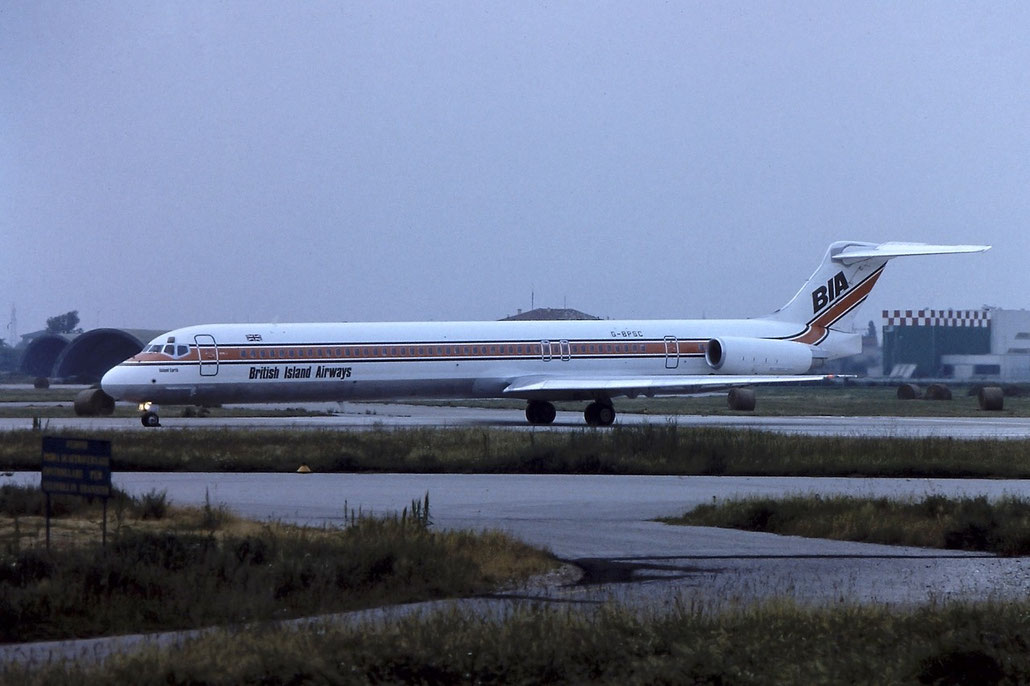 G-BPSC  MD-83  49823/1540  BIA - British Island Airways  @ Aeroporto di Verona © Piti Spotter Club Verona