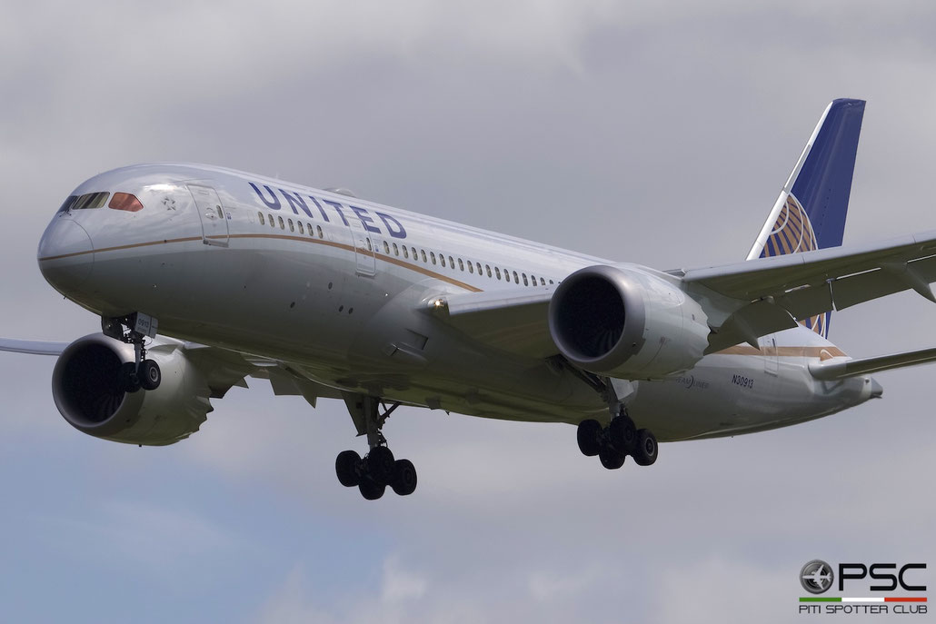 N30913 B787-8 35879/238 United Airlines @ London Heathrow Airport 13.05.2015 © Piti Spotter Club Verona