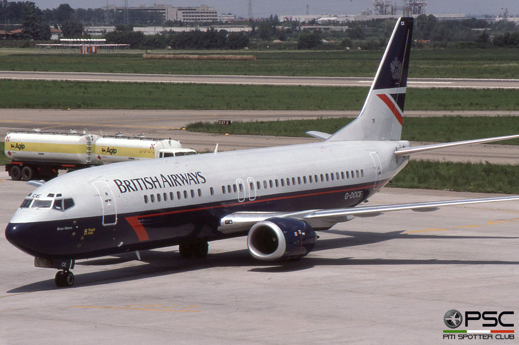 G-DOCE B737-436 25350/2167 British Airways © 2018 courtesy of Marco Ceschi - Piti Spotter Club Verona