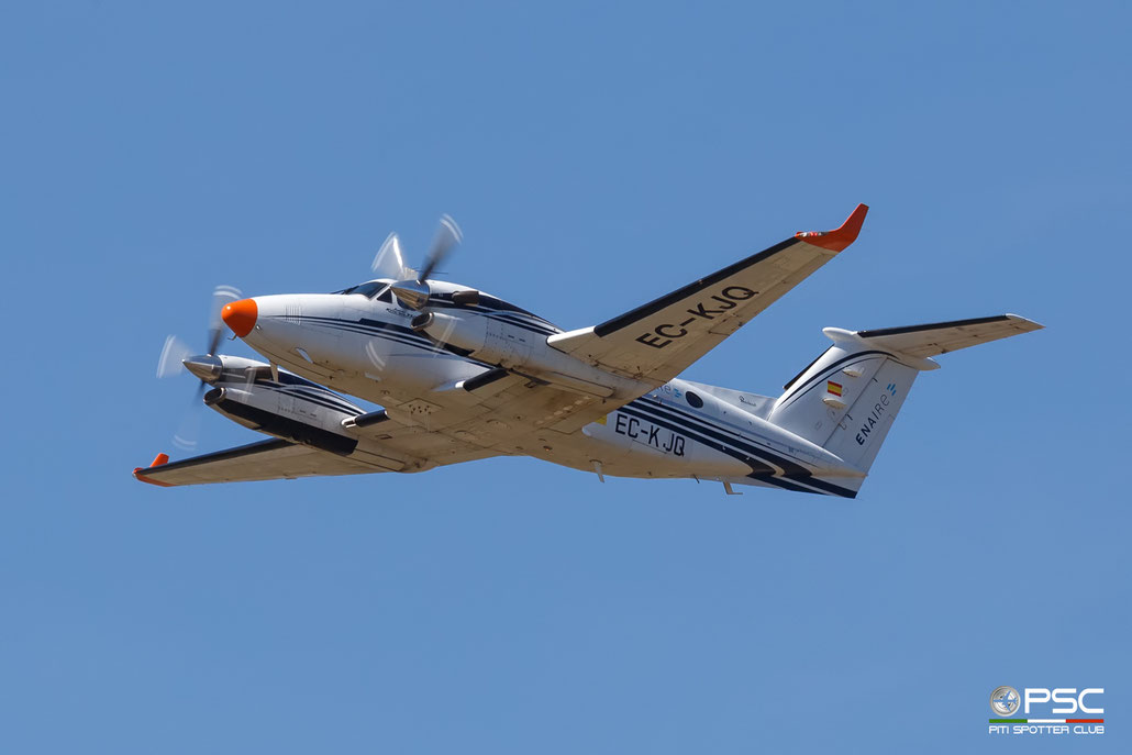 EC-KJQ Beech 350 Super King Air FL-255  PT6A-60A   1999  @ Barcellona BCN 05 2026 © Piti Spotter Club Verona