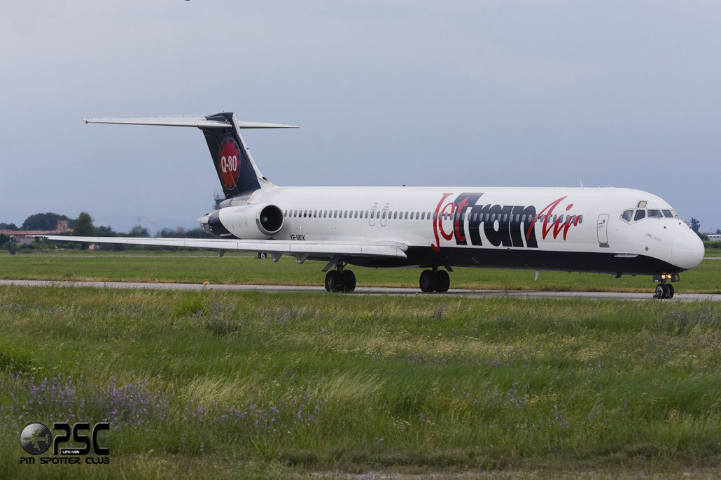 YR-MDK McDonnell Douglas MD-80/90 - MSN 49139 - YR-MDK (JetranAir livery) @ Aeroporto di Verona © Piti Spotter Club Verona