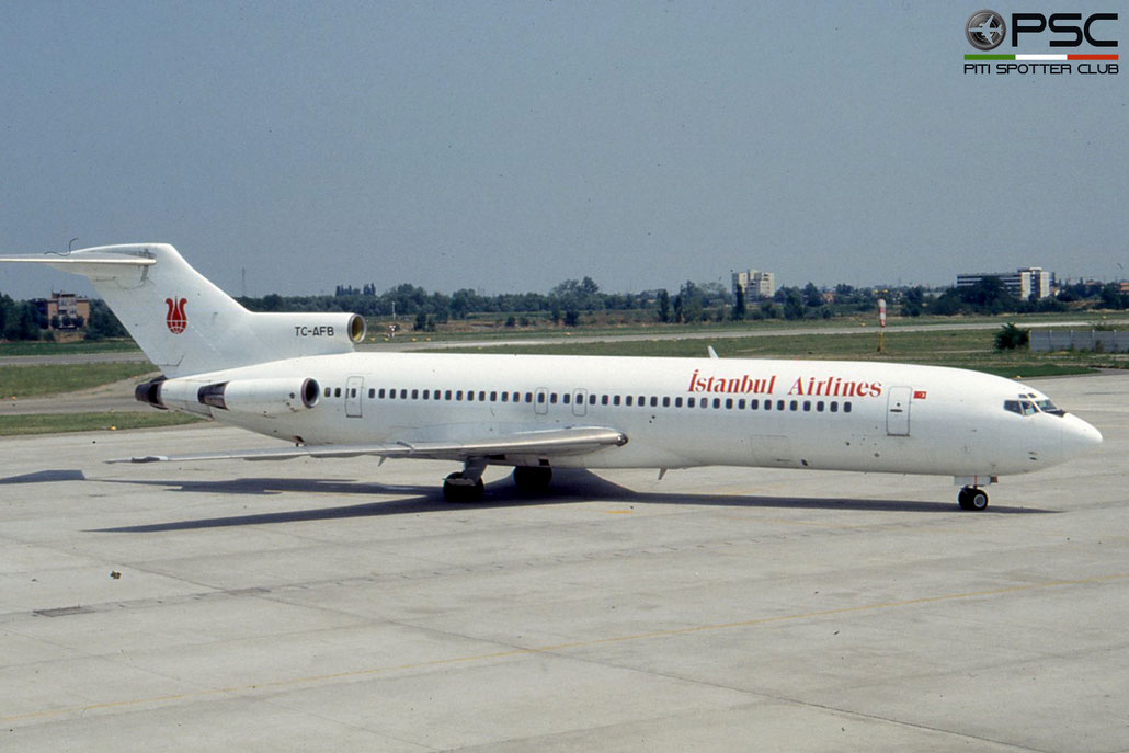 TC-AFB B727-228 19864/696 Istanbul Airlines © 2018 courtesy of Marco Ceschi - Piti Spotter Club Verona
