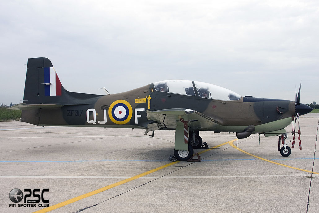 ZF317  317  Tucano T1  S98/T69  Linton-on-Ouse  © Piti Spotter Club Verona