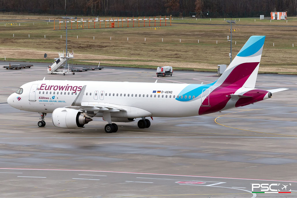 D-AENG Airbus A320-251N 10970  LEAP-1A26  Eurowings 2022 @ Cologne-Bonn CGN 01 2025 e © Piti Spotter Club Verona