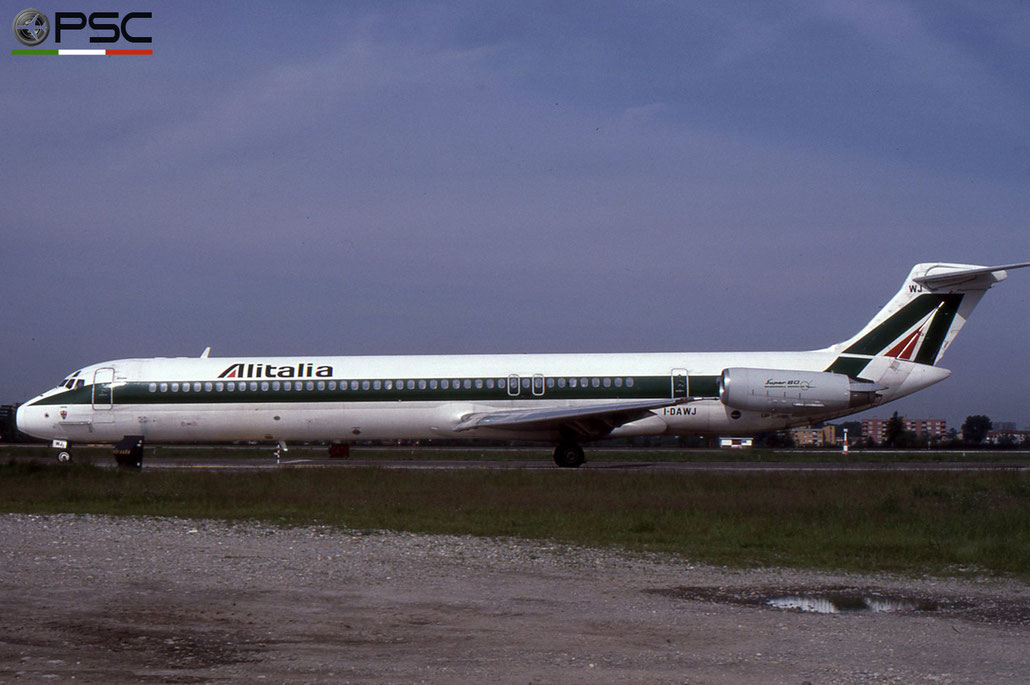 I-DAWJ MD-82 49203/1174 Alitalia © 2018 courtesy of Marco Ceschi - Piti Spotter Club Verona