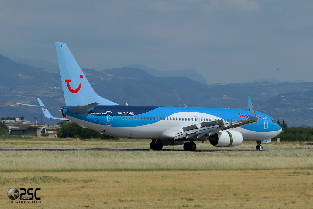 G-TAWG B737-8K5 37266/3967 Thomson Airways