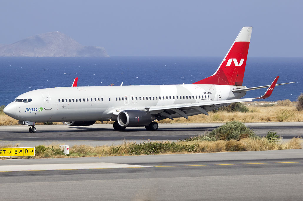 VP-BPI Boeing 737-83N 28244 958 cfm56-7B27  Nordwind Airlines  2001  @ Heraklion 10 2019 © Piti Spotter Club Verona
