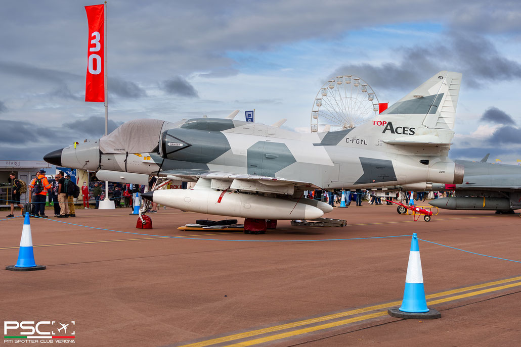 C-FGYL McDonnell Douglas A-4N Skyhawk Top Aces @ RIAT 2024 © Piti Spotter Club Verona