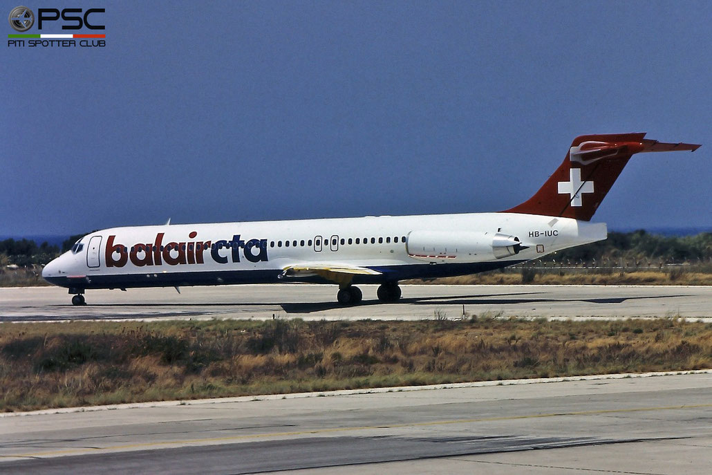 HB-IUC MD-87 49587/1541 BalairCTA © 2018 courtesy of Marco Ceschi - Piti Spotter Club Verona