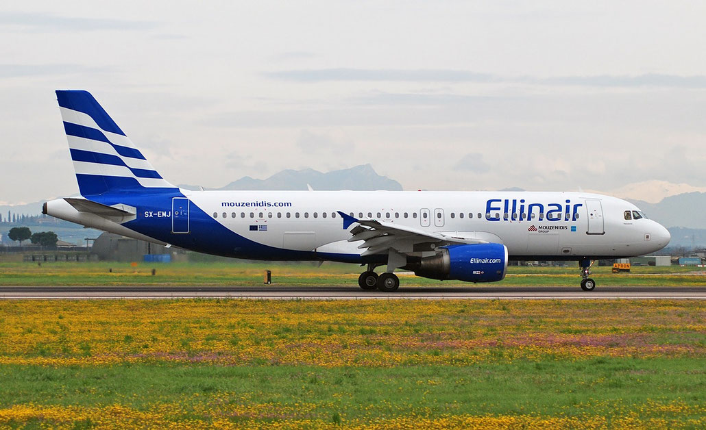 SX-EMJ A320-214 1637 Ellinair @ Aeroporto di Verona 11.04.2018  © Piti Spotter Club Verona