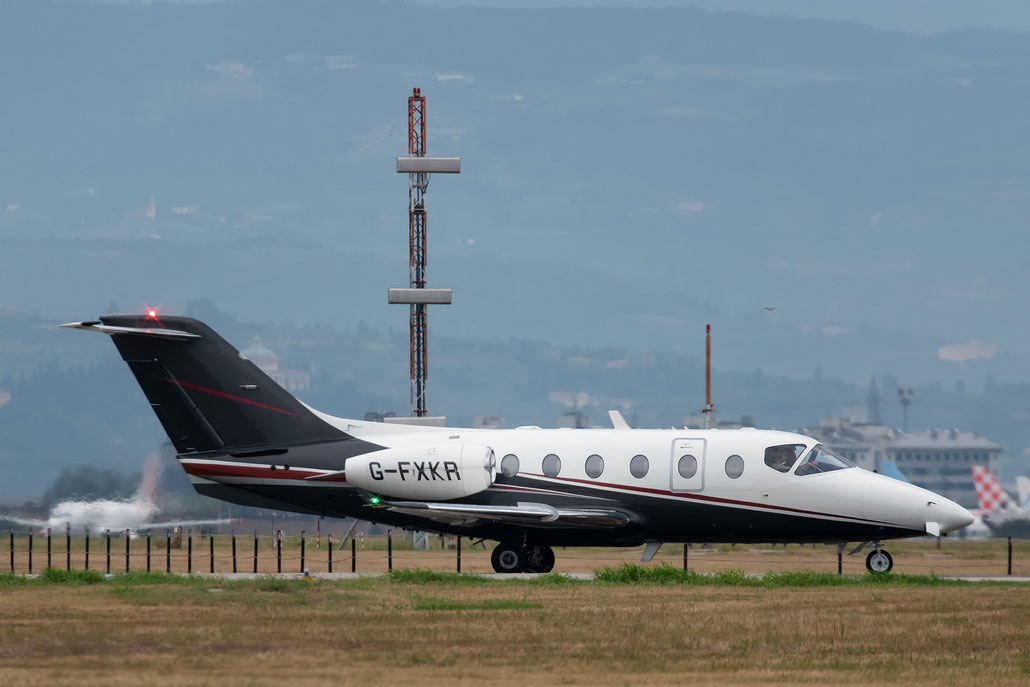 G-FXKR Beech 400XT RK-279 Flexjet Ltd. @ Aeroporto di Verona 25.08.2018  © Piti Spotter Club Verona
