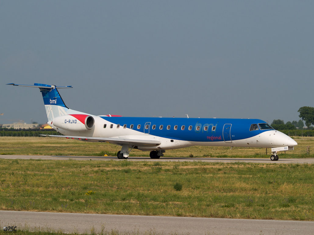 Embraer 135/145 - MSN 207 - G-RJXD  @ Aeroporto di Verona © Piti Spotter Club Verona