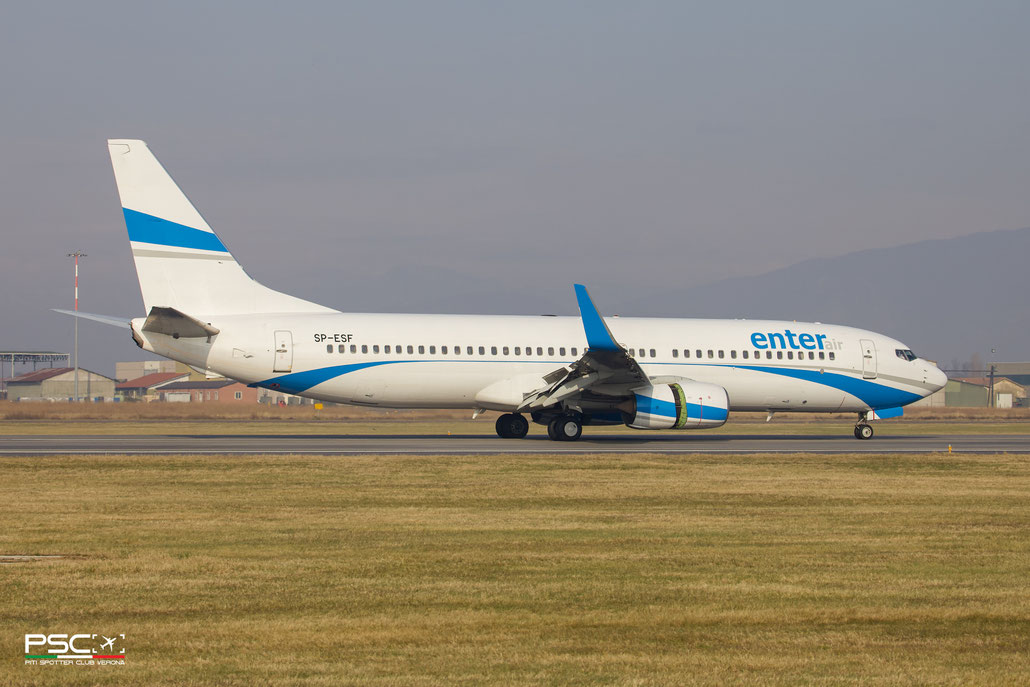 SP-ESF Boeing 737-8AS 40287 3908 cfm56-7B26  Enter Air (ORIX) 2012  @ Verona Villafranca 01 2026 © Piti Spotter Club Verona