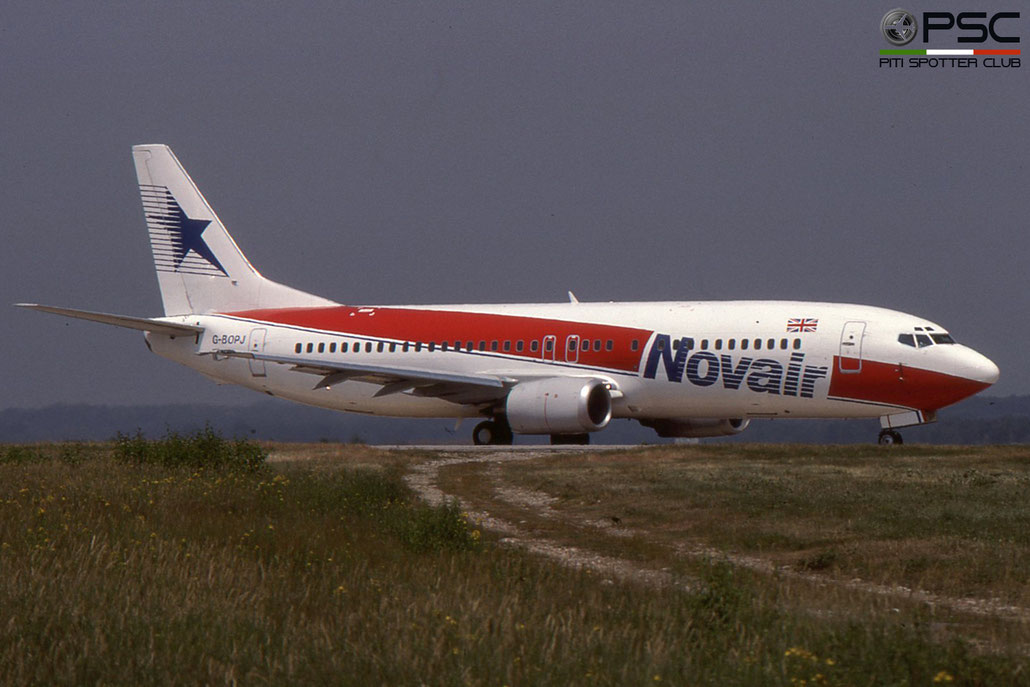 G-BOPJ B737-46B 24123/1663 Novair International Airways © 2018 courtesy of Marco Ceschi - Piti Spotter Club Verona