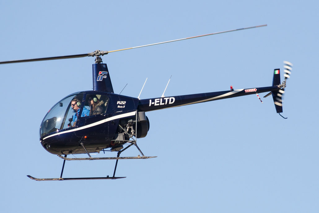 I-ELTD - Robinson R22 - Private @ Aeroporto di Bolzano © Piti Spotter Club Verona