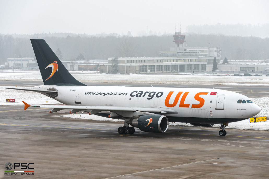 TC-VEL A310-308F 622 ULS Airlines Cargo @ Zurich Airport 21.01.2017 © Piti Spotter Club Verona