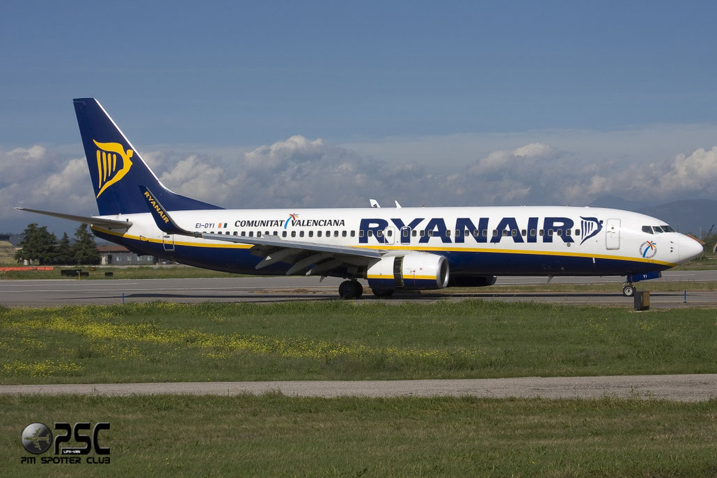 Boeing 737 Next Gen - MSN 36571 - EI-DYI @ Aeroporto di Verona © Piti Spotter Club Verona