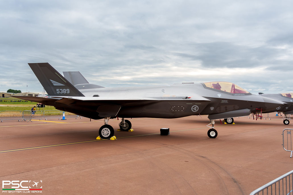 5389  F-35A AM-28 132 Luftving @ RIAT 2024 © Piti Spotter Club Verona