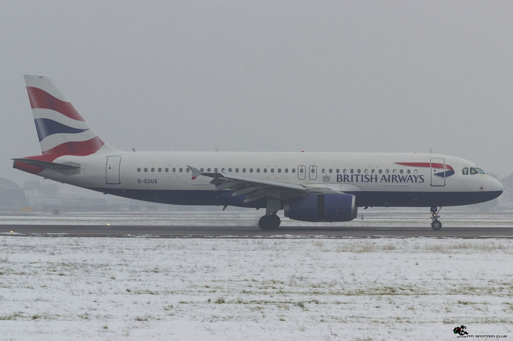 G-EUUS A320-232 3301 British Airways @ Aeroporto di Verona 03.03.2018  © Piti Spotter Club Verona