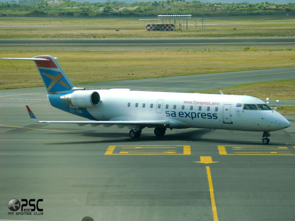 ZS-NMI CRJ200ER 7153 SA Express @ Cape Town Airport 22.03.2014 © Piti Spotter Club Verona