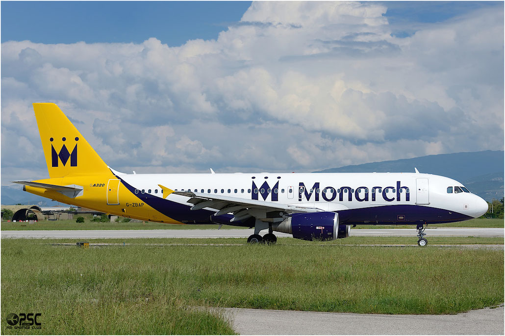 G-ZBAP A320-214 1605 Monarch Airlines