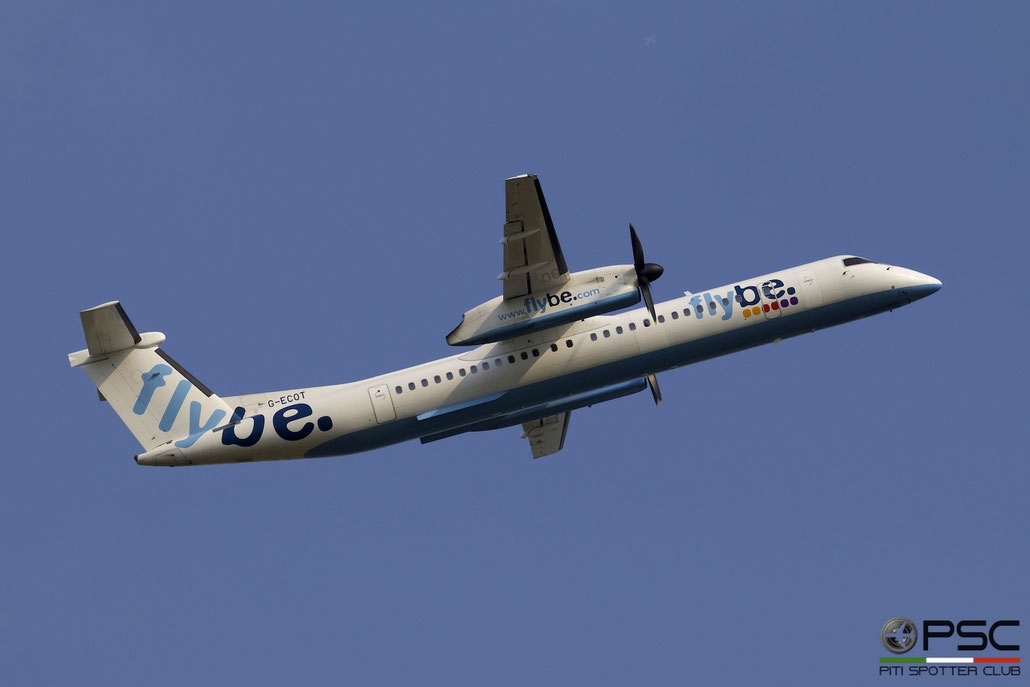 G-ECOT DHC-8-402 4251 Flybe - British European @ Aeroporto di Verona © Piti Spotter Club Verona
