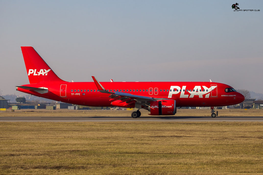 TF-PPE A320-251N 11123 PLAY @ Aeroporto di Verona 02 2024 © Piti Spotter Club Verona