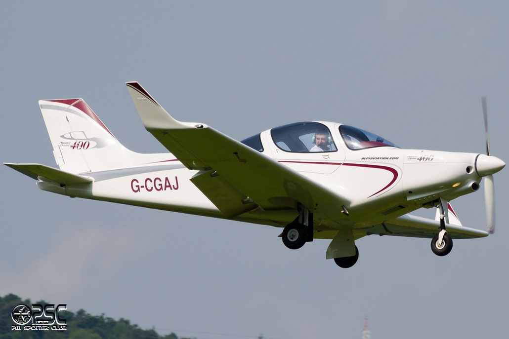 G-CGAJ - Alpi Pioneer 400 - Privato  @ Aeroporto di Bolzano © Piti Spotter Club Verona