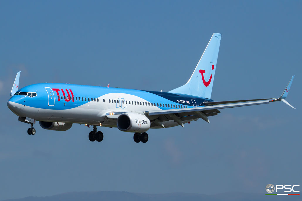G-TAWV B737-8K5 41662/5340 TUI Airlines UK @ Aeroporto di Verona 13.05.2017  © Piti Spotter Club Verona