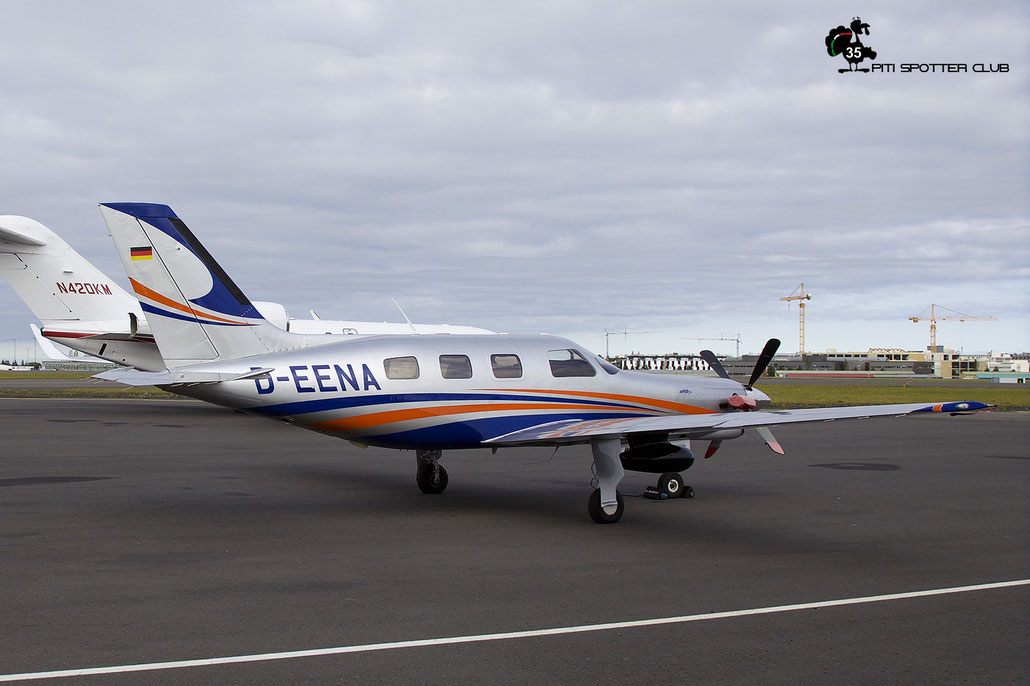 D-EENA Piper PA-46-350P Malibu Meridian  Private - @ Reykjavik 08.2019 © Piti Spotter Club Verona 