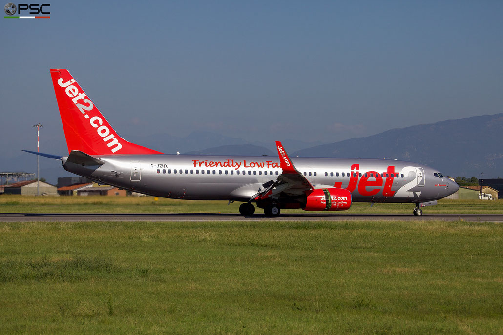 G-JZHX B737-800 63154/6324 Jet2 @ Aeroporto di Verona - 09/2023  © Piti Spotter Club Verona