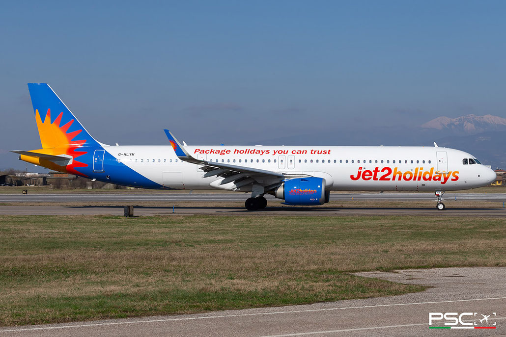G-HLYH Airbus A321-251NX 12295  LEAP-1A32  Jet2 (CDB Aviation) 2024 @ Aeroporto di Verona 02 2025  © Piti Spotter Club Verona