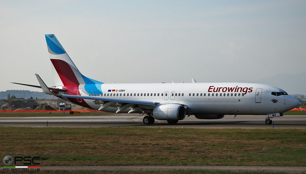 D-ABMV B737-86J 37785/4698 Eurowings @ Aeroporto di Verona 04.2019 © Piti Spotter Club Verona