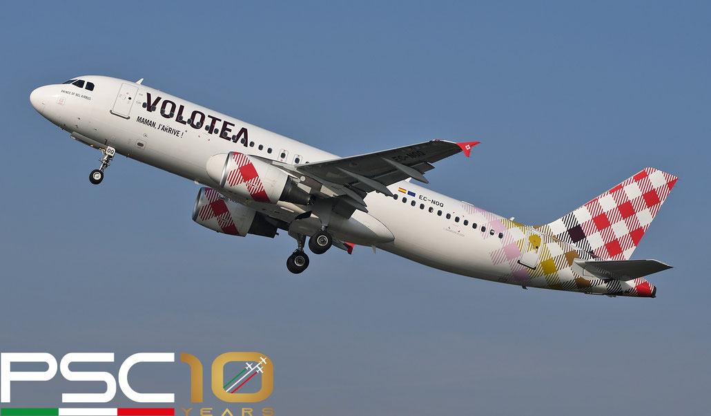 EC-NOQ  A320-216  3765  Volotea Air  @ Aeroporto di Verona 11.2021 © Piti Spotter Club Verona