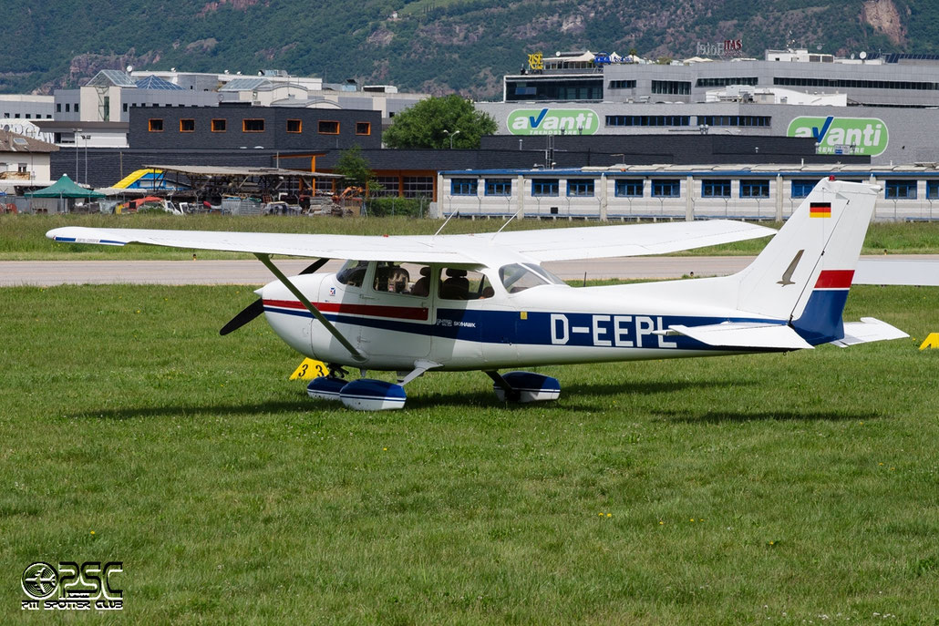 D-EEPL Reims Aviation F172N Skyhawk C172 F17201539 @ Aeroporto di Bolzano © Piti Spotter Club Verona