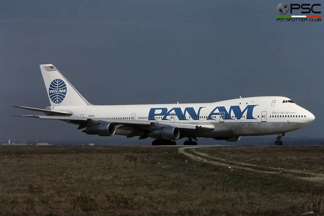 N655PA B747-121SCD 20350/117 Pan Am - Pan American World Airways © 2018 courtesy of Marco Ceschi - Piti Spotter Club Verona