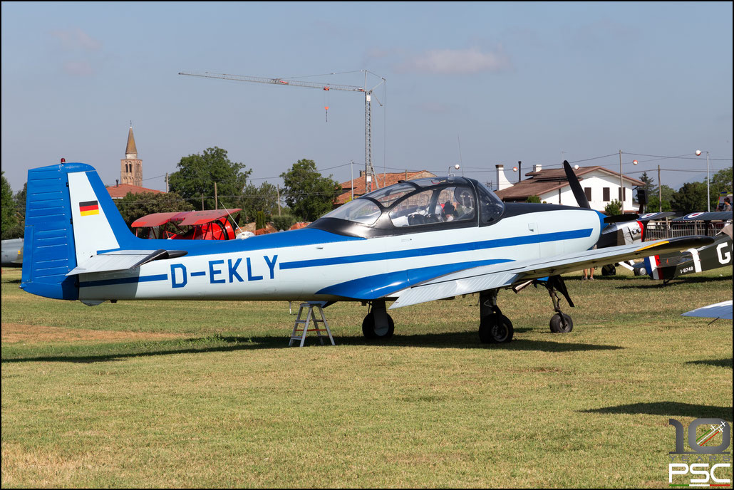 D-EKLY : Piaggio P-149D · Serial #: 119 @ Bagnolo (PD) © 2022 Piti Spotter Club Verona