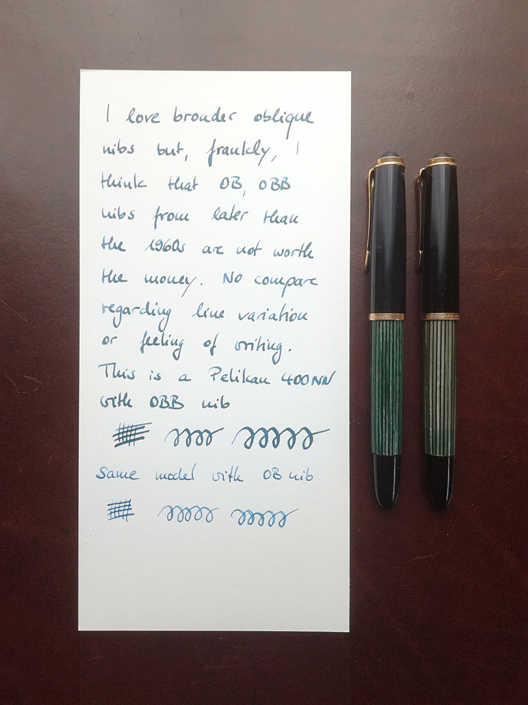 Pelikan 400 OB オブリーク 太字 Pelikan 400 OB オブリーク 太字 - メルカリ