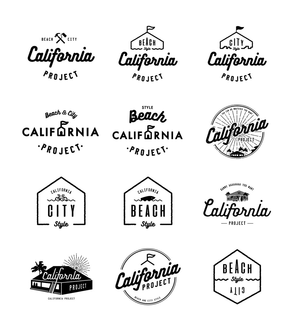 CLIFORNIA PRPJECT ロゴ案