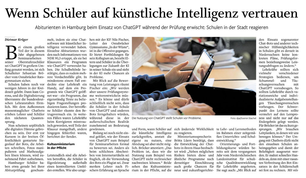 Quelle: Neue Osnabrücker Zeitung vom 27.05.2023