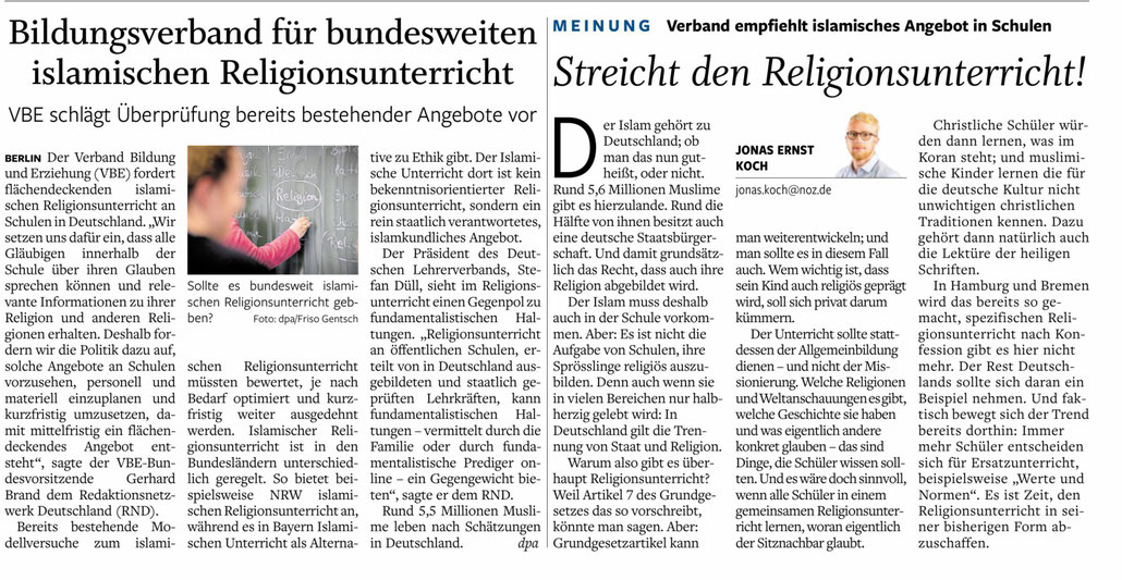 Quelle: NOZ v. 31.07..2025